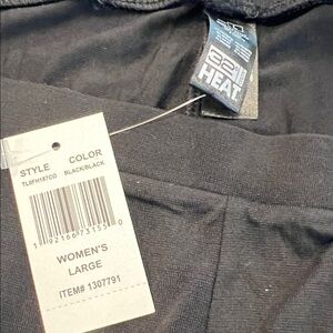 32 Degrees Women's Black Heat Pants